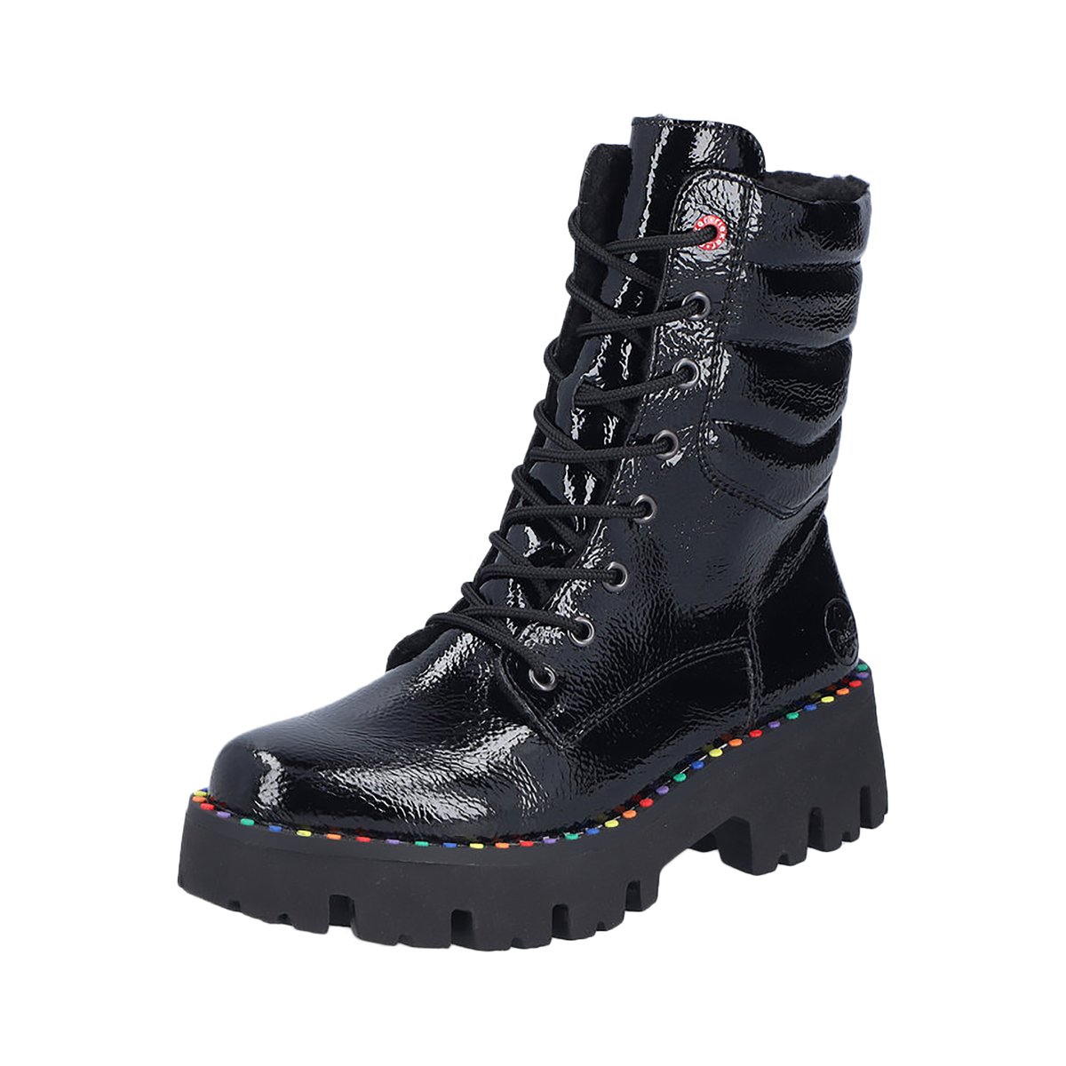 Bottines Cuir Largo noir, RIEKER