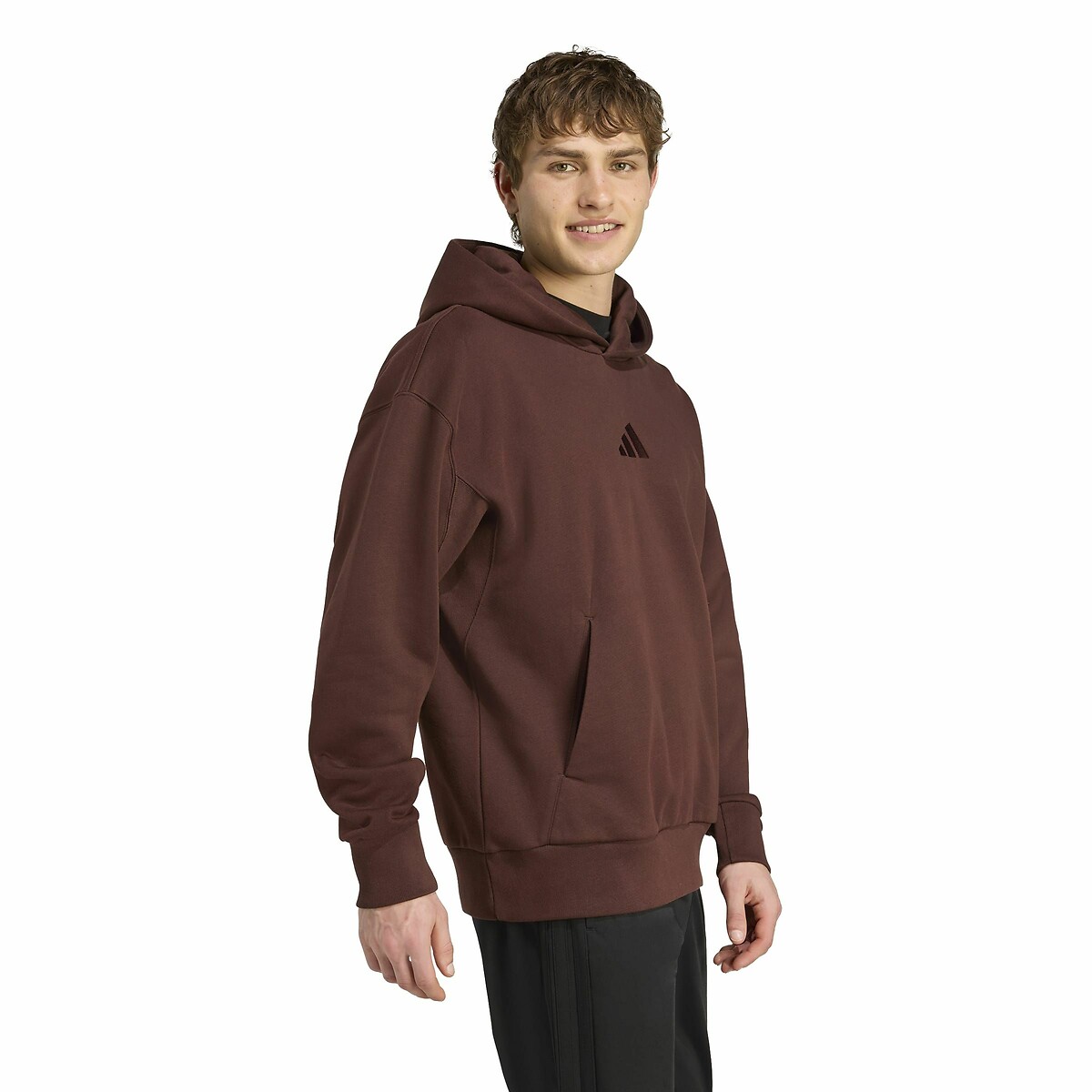 ALL SZN Fleece Hoodie brown, ADIDAS SPORTSWEAR