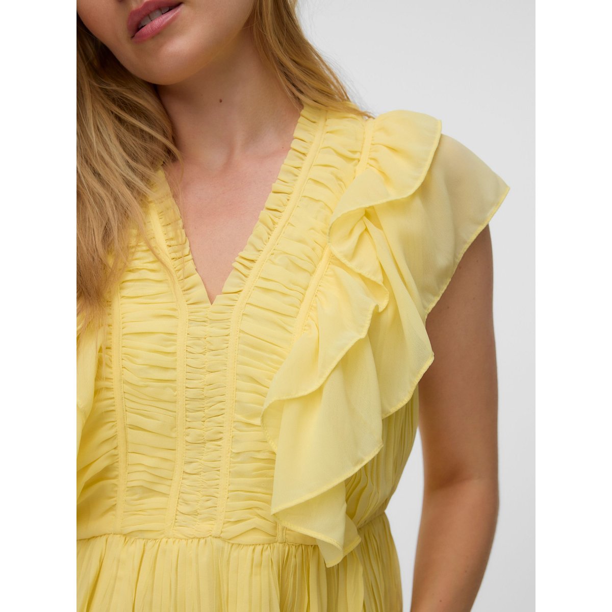 Blouse pale banana, VERO MODA