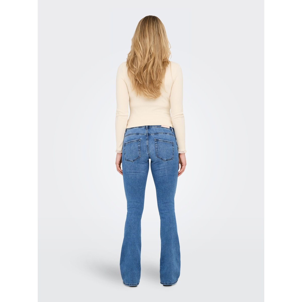 Jean Flared medium blue denim, ONLY