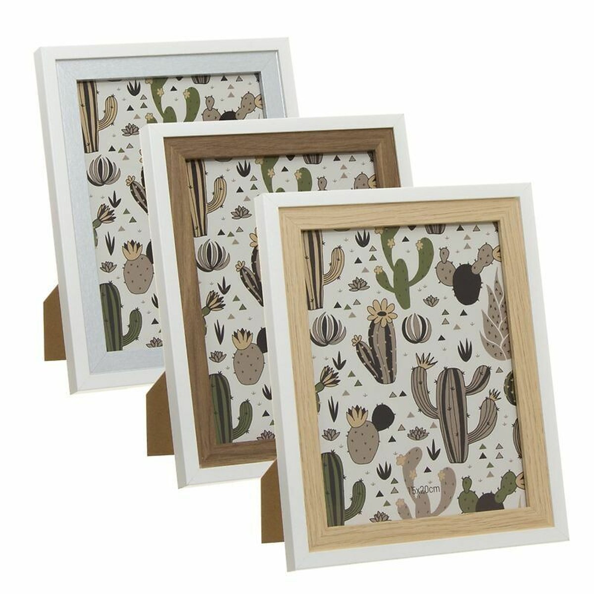 Moldura De Madeira Nordic 20X25Cm Sortido 2597157, D'CASA multicolor, D´CASA