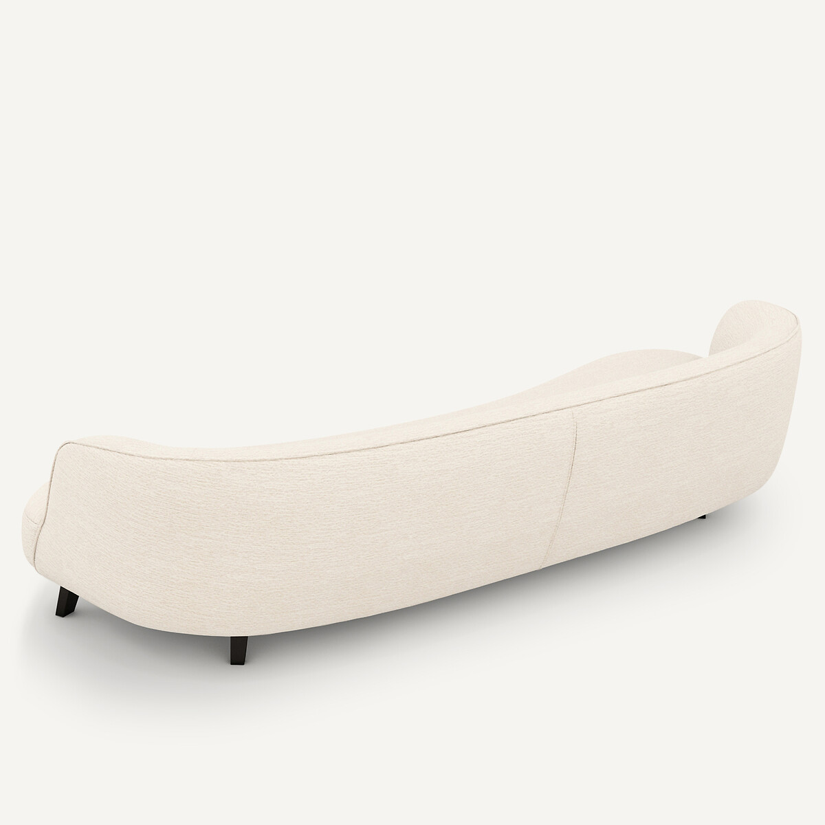 5-Sitzer-Sofa, aus recycelter Chenille, Rosebury kreide, AM.PM X EMMANUEL GALLINA