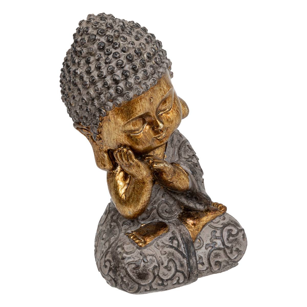 Statuette BOUDDHA noir, ATMOSPHERA