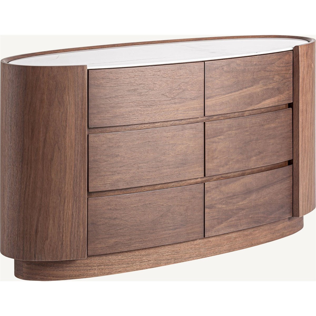 Commode en bois vieilli avec détails en fer marron bois vieilli contemporain, RECOLLECTION