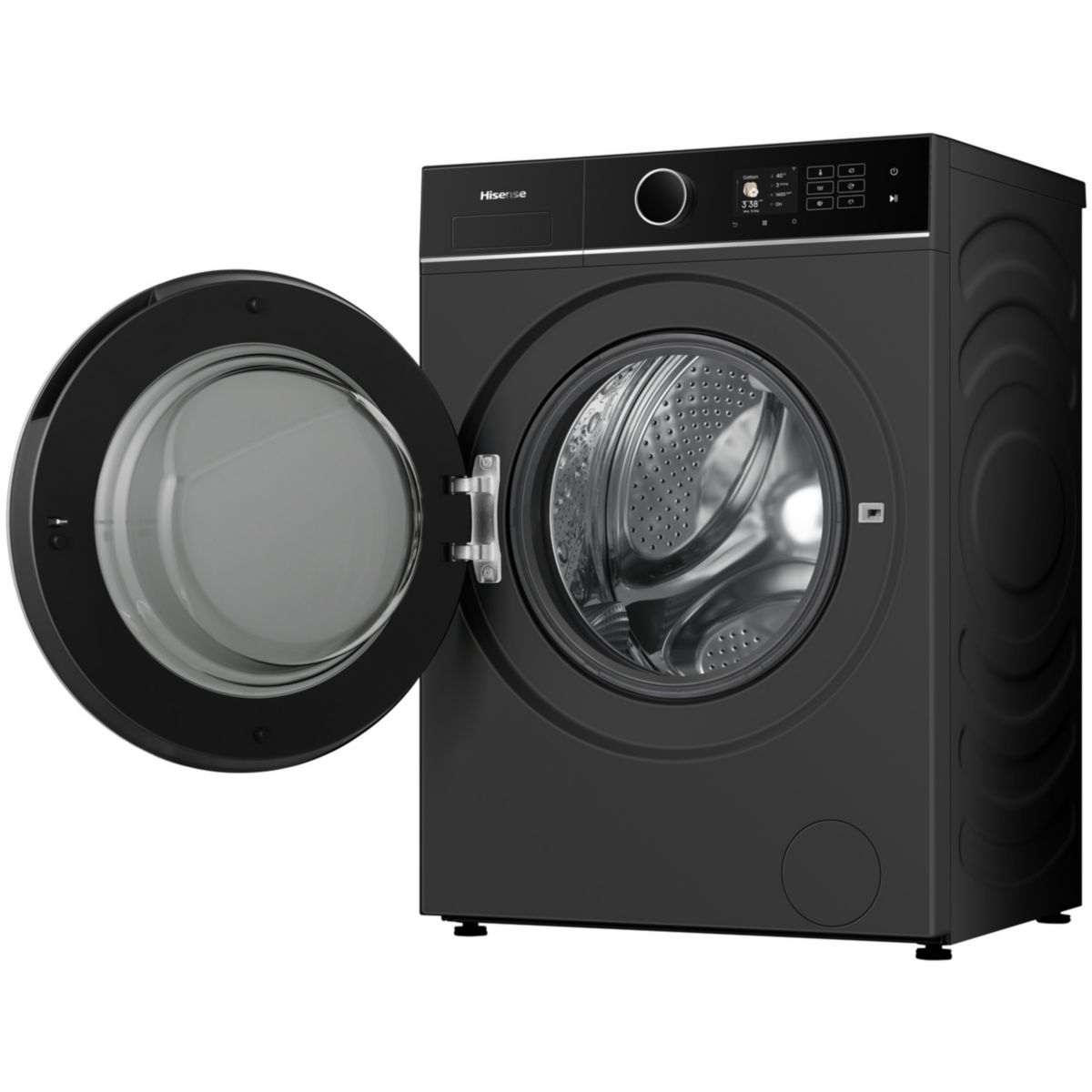 Lave linge hublot WF5i1045BBQ couleur unique, HISENSE