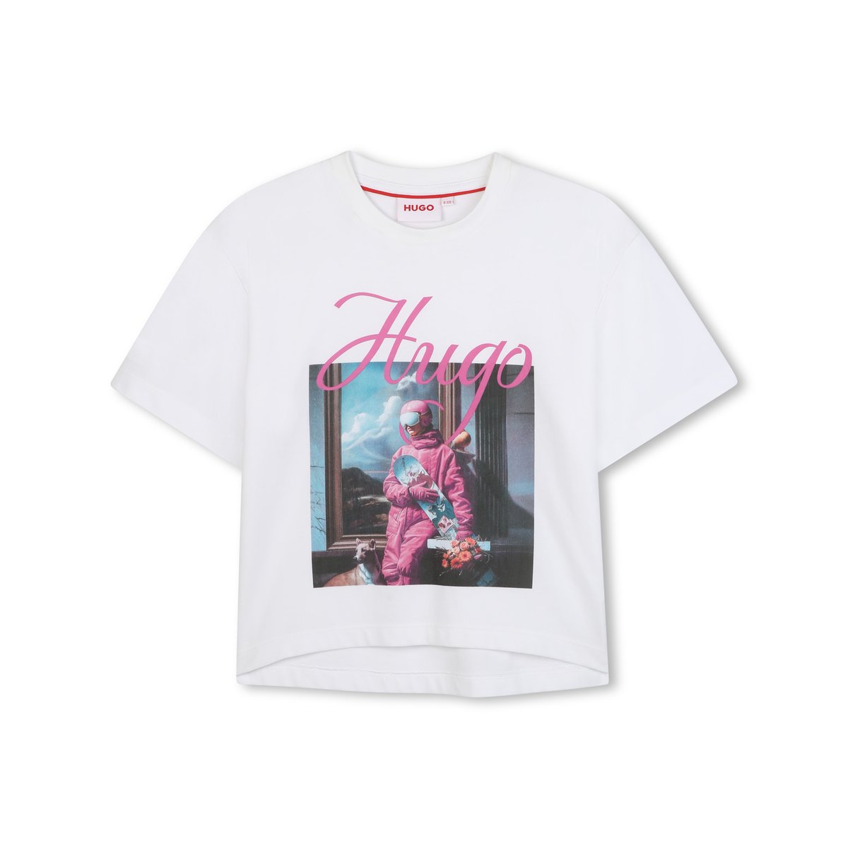 T-shirts à manches courtes blanc, HUGO KIDSWEAR