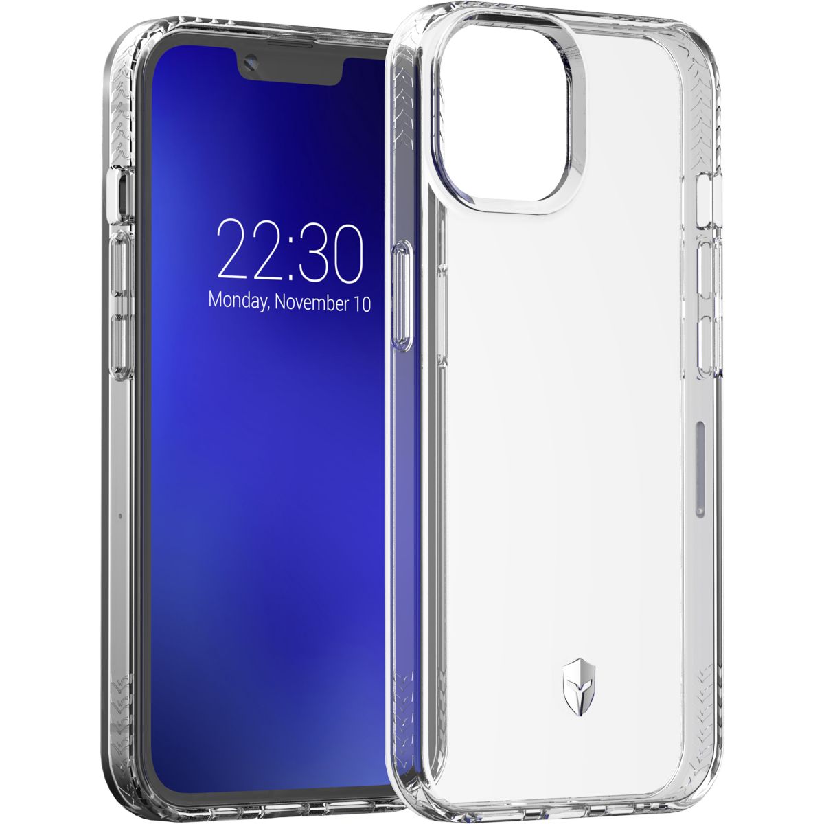 Coque iPhone 14 Pulse transparent France transparent, FORCE CASE