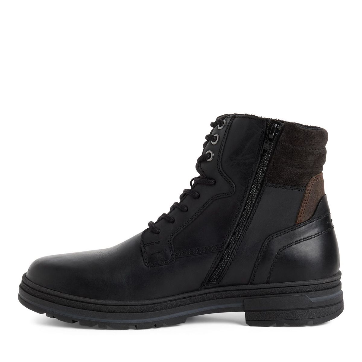 Bottine homme noir combiné, MARCO TOZZI