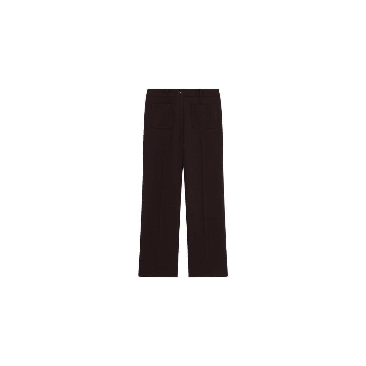 Pantalon PELLEYVILLE marron chocolat, CAROLL