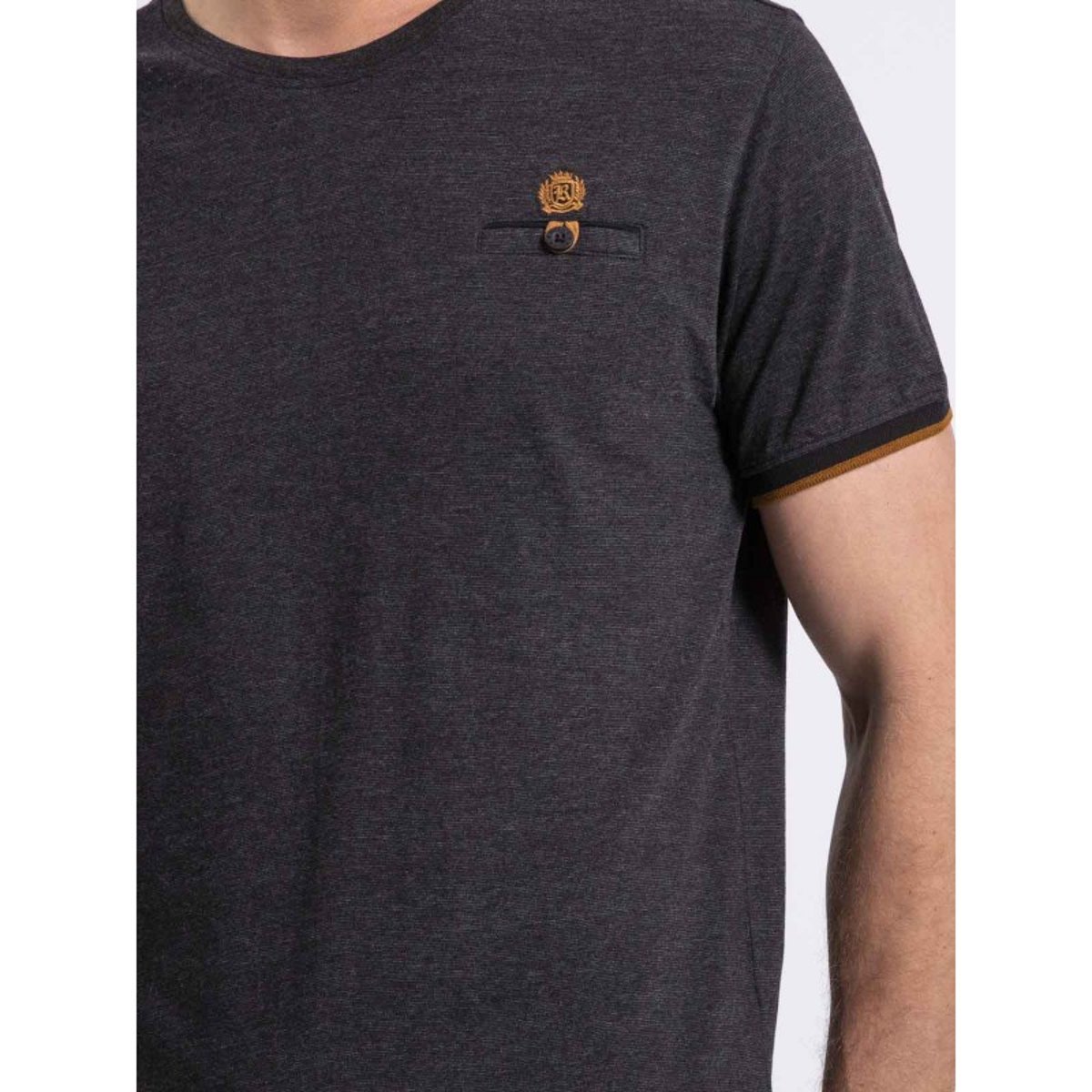 T-shirt Col Rond Nakotoc gris, RITCHIE