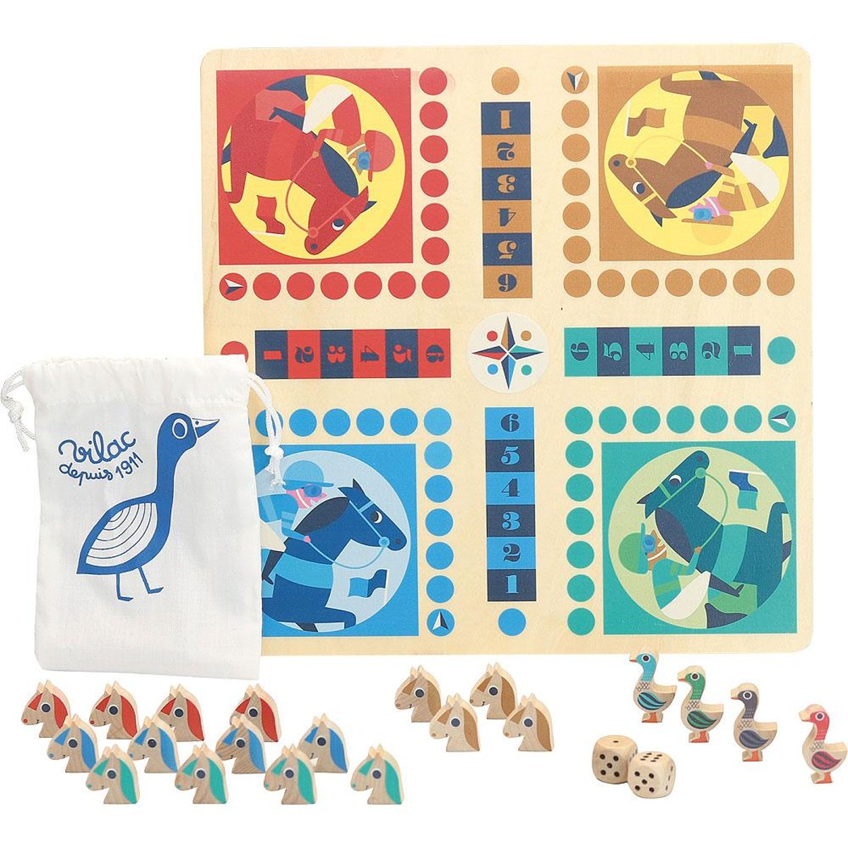 Coffret de jeux Dada-Oie Ingela P.Arrhenius couleur unique, VILAC