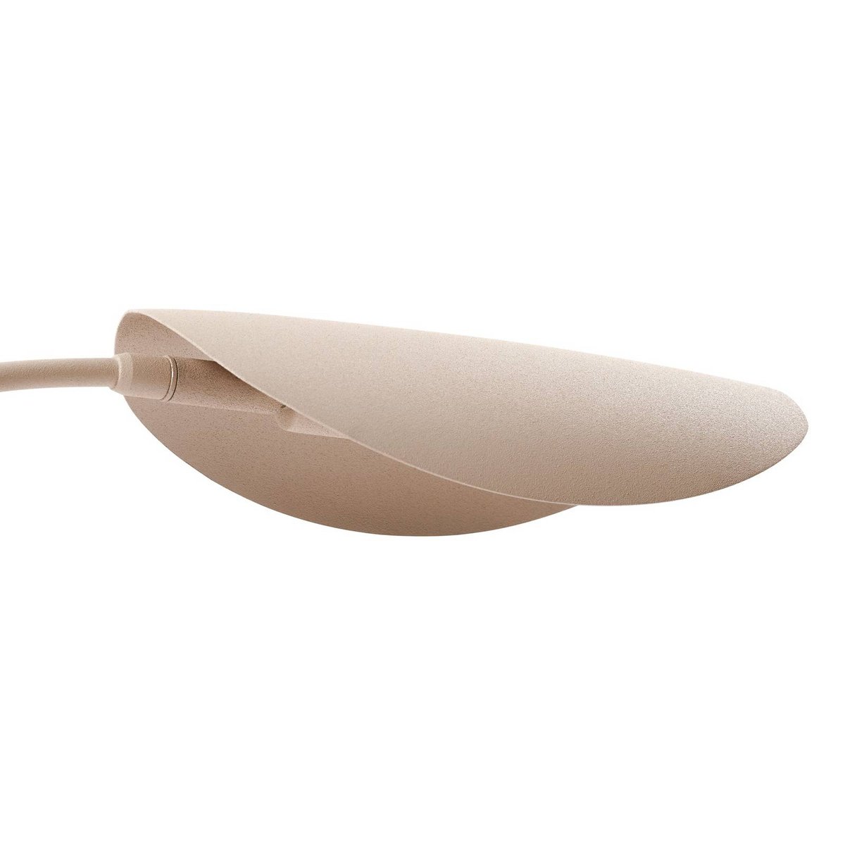 Lampe à poser en métal moderne, Rivera beige, marbre naturel, LUCANDE