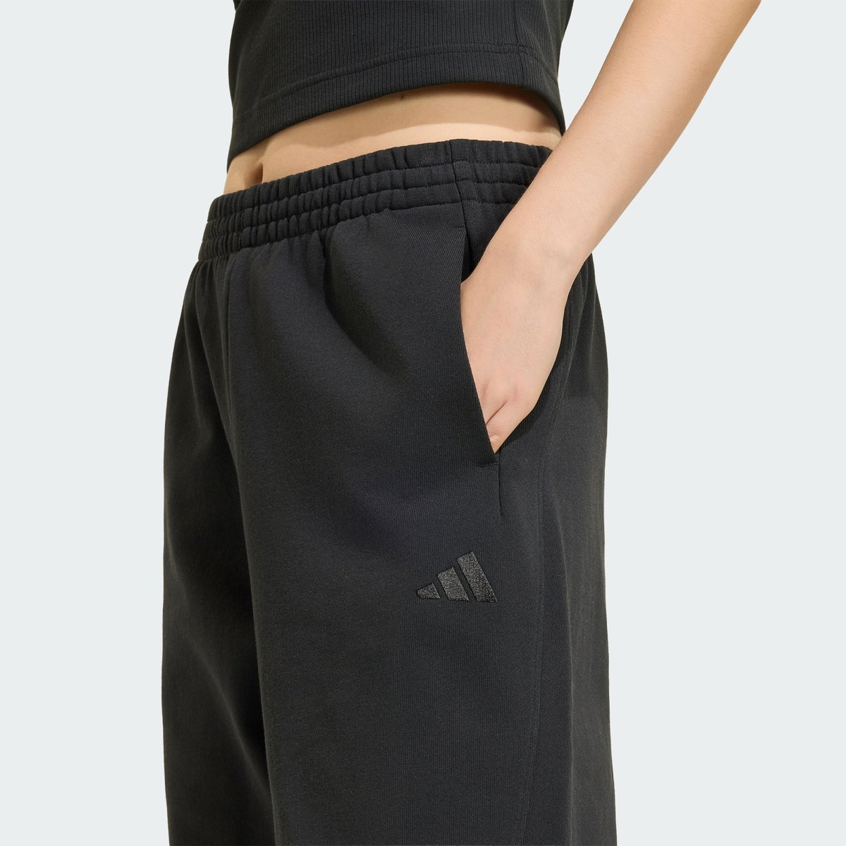 Pantalon Revers Ample Petit Logo Adidas Kit Pantalon Revers Ample Petit Logo Adidas Kit black, ADIDAS SPORTSWEAR