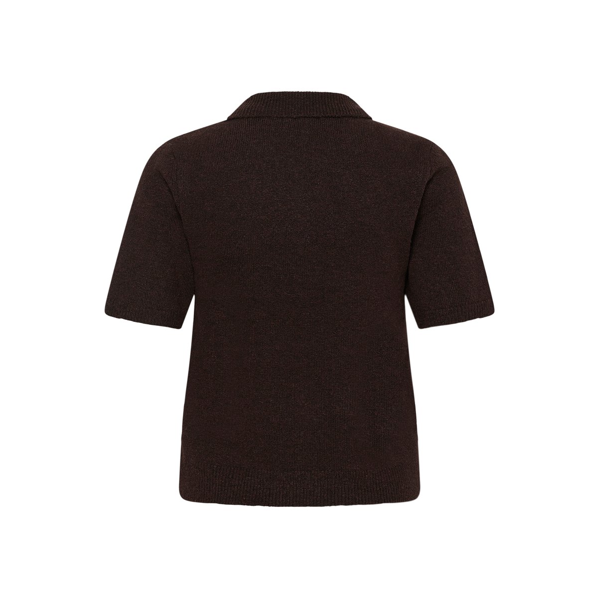Pullover tricoté marron dark brown/chalk argyle, KAFFE