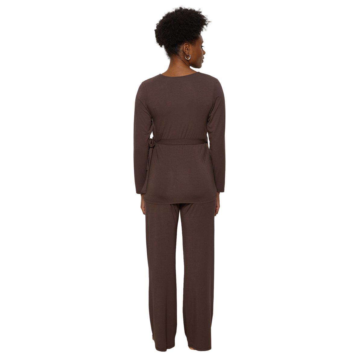 Ensemble sport grossesse allaitement chocolat, VERTBAUDET