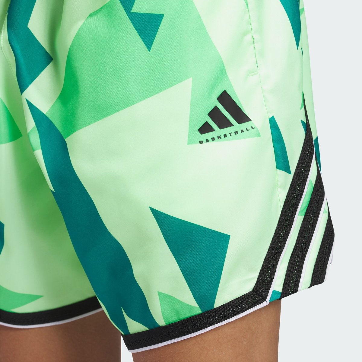 Short adidas Crazy Lite green spark / black, adidas Performance