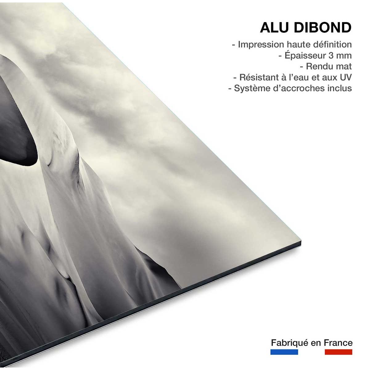 Tableau désert du ténéré tableau alu dibond, HEXOA