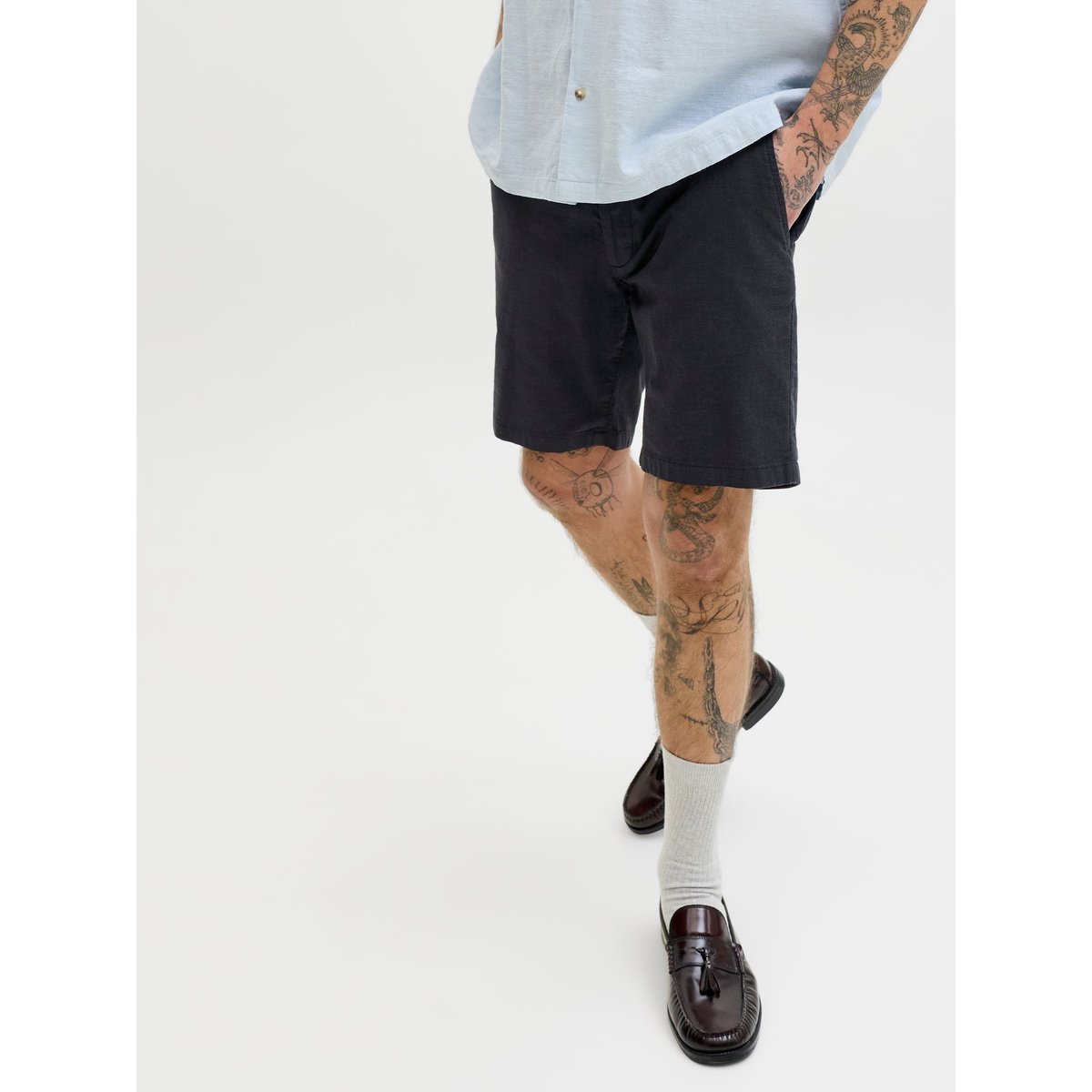 Short Chino black 2, JACK & JONES