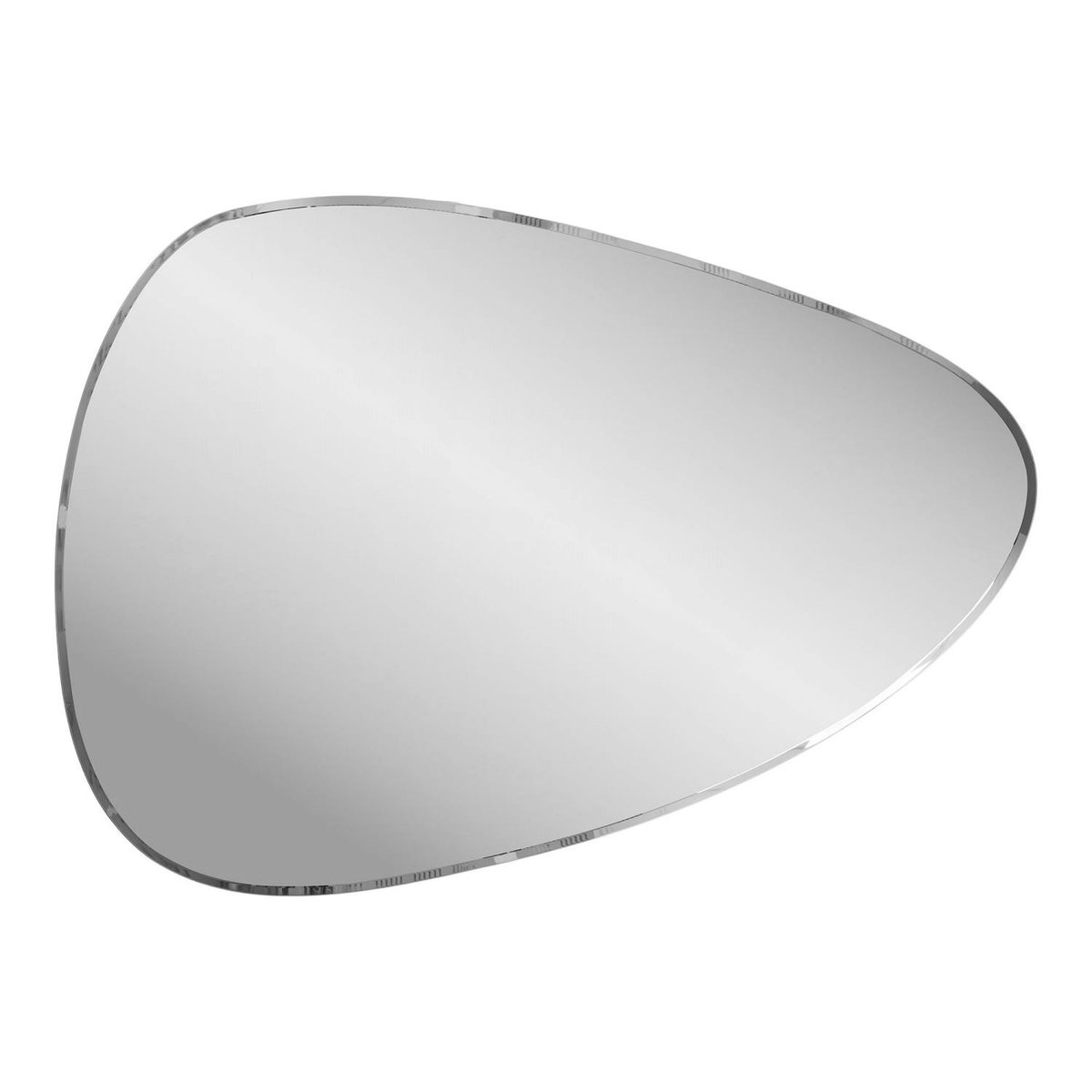 Miroir design organique à facettes 100 cm CODY transparent, PIER IMPORT