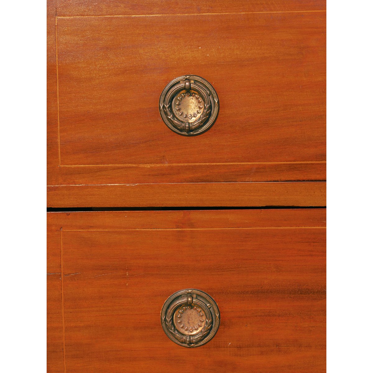Commode style Louis XVI Garance N°727 - Bon état marron, DEBONGOUT