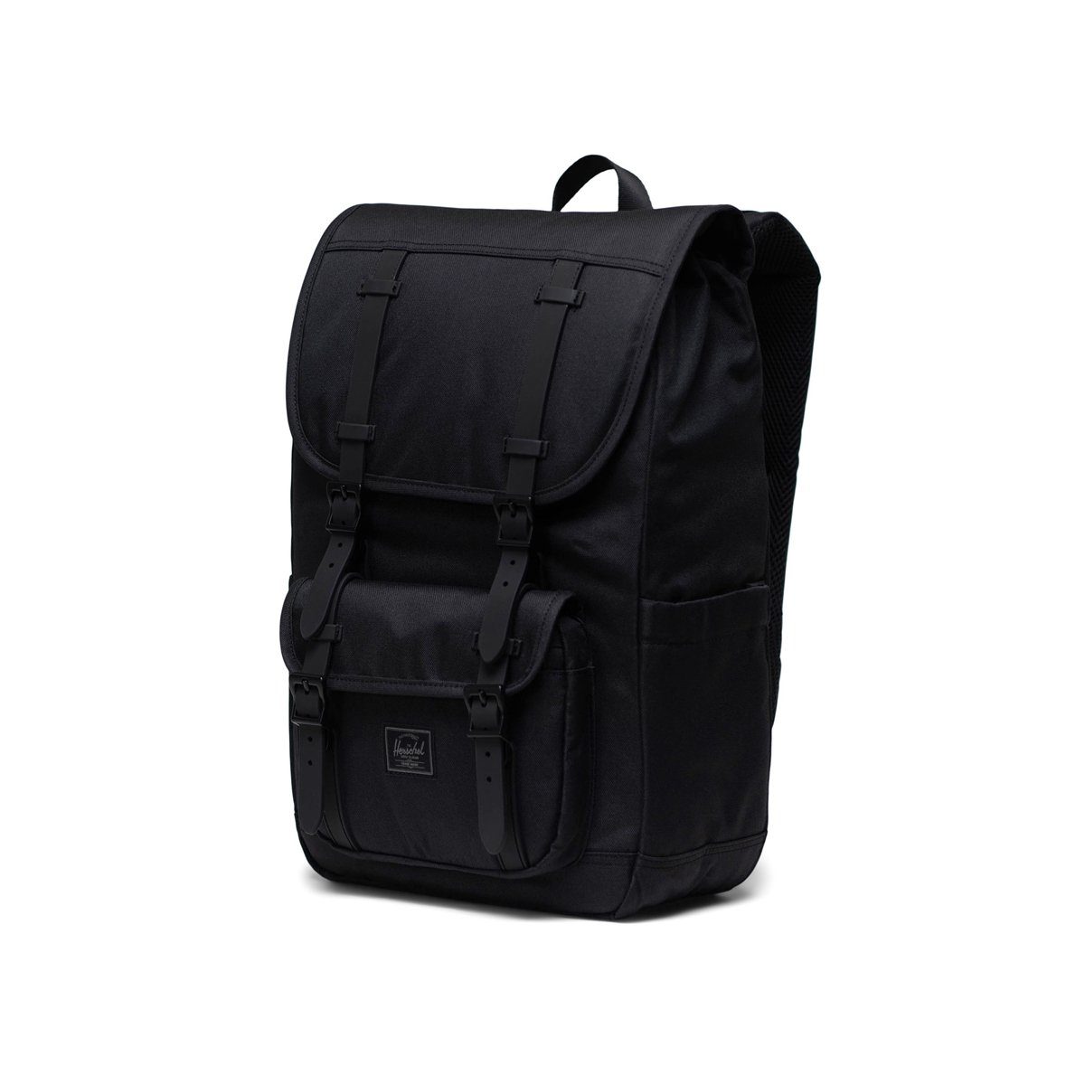 Sac à dos en matières recyclées LITTLE AMERICA MID 21L noir, HERSCHEL