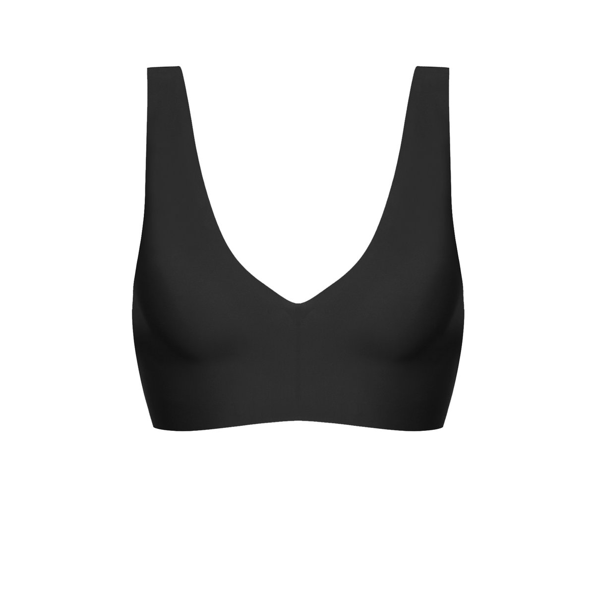 Soutien-gorge brassière en microfibre INVISIBLIZ SMO noir, UNDIZ