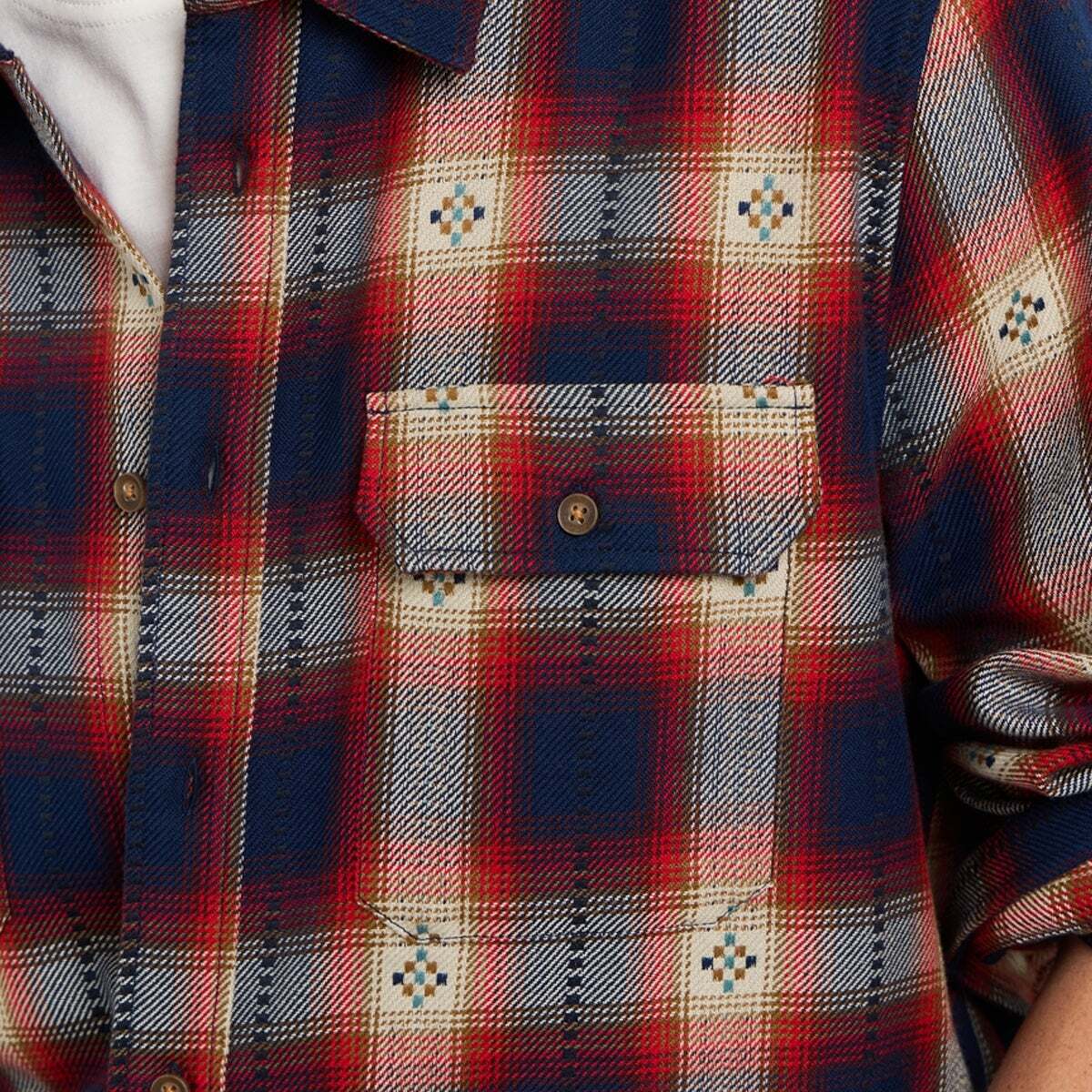 Surchemise À Carreaux Coupe Regular rouge hiver, PEPE JEANS