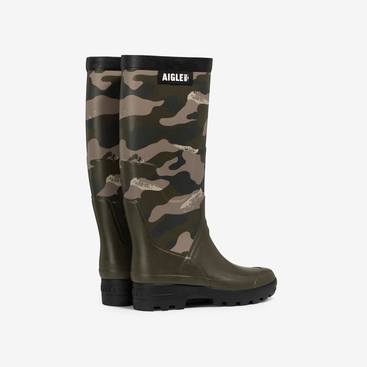 La botte experte légère BENYL M kaki, AIGLE