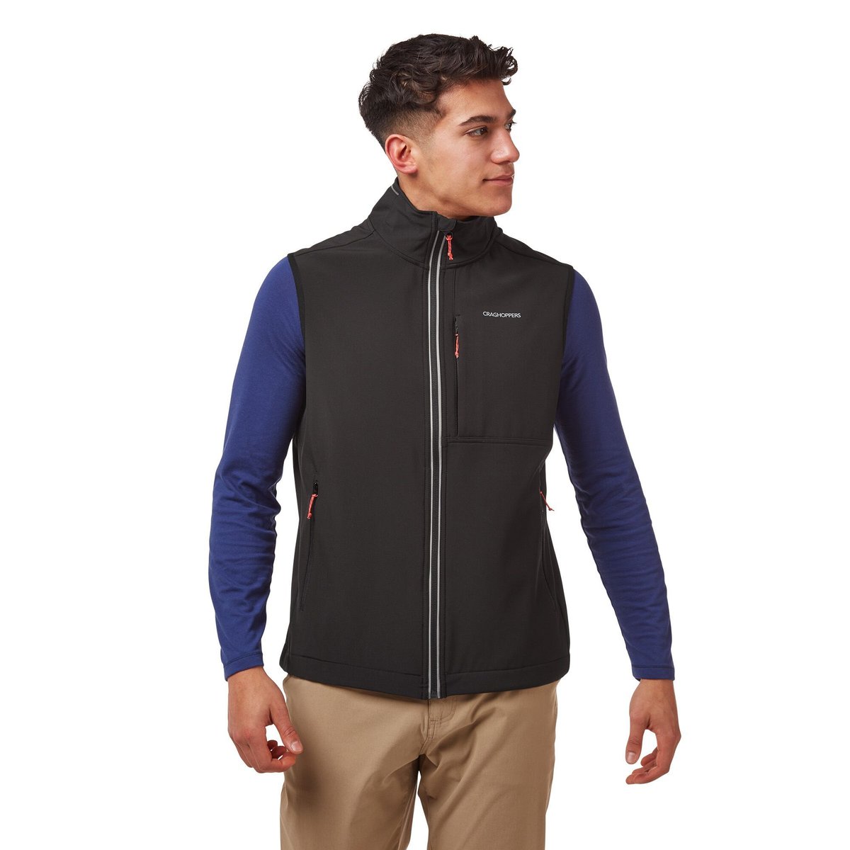 Veste softshell sans manches ALTIS noir, CRAGHOPPERS
