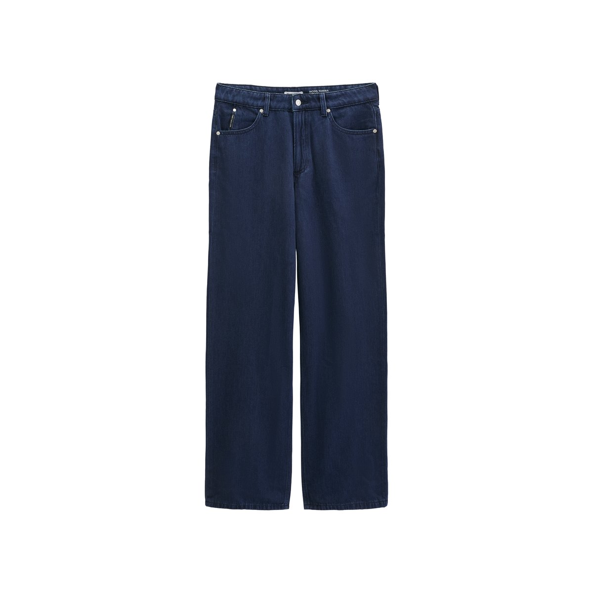 Jeans modèle Tomma wide en coton bio non extensible bleu, MARC O’POLO DENIM