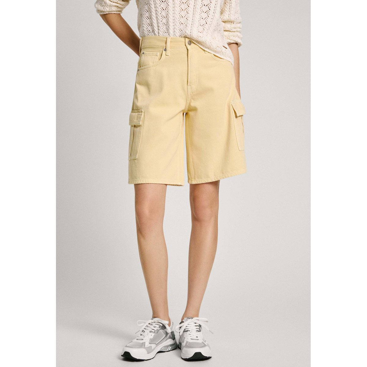 Bermuda Cargo À Coupe Décontractée cornouais jaune, PEPE JEANS