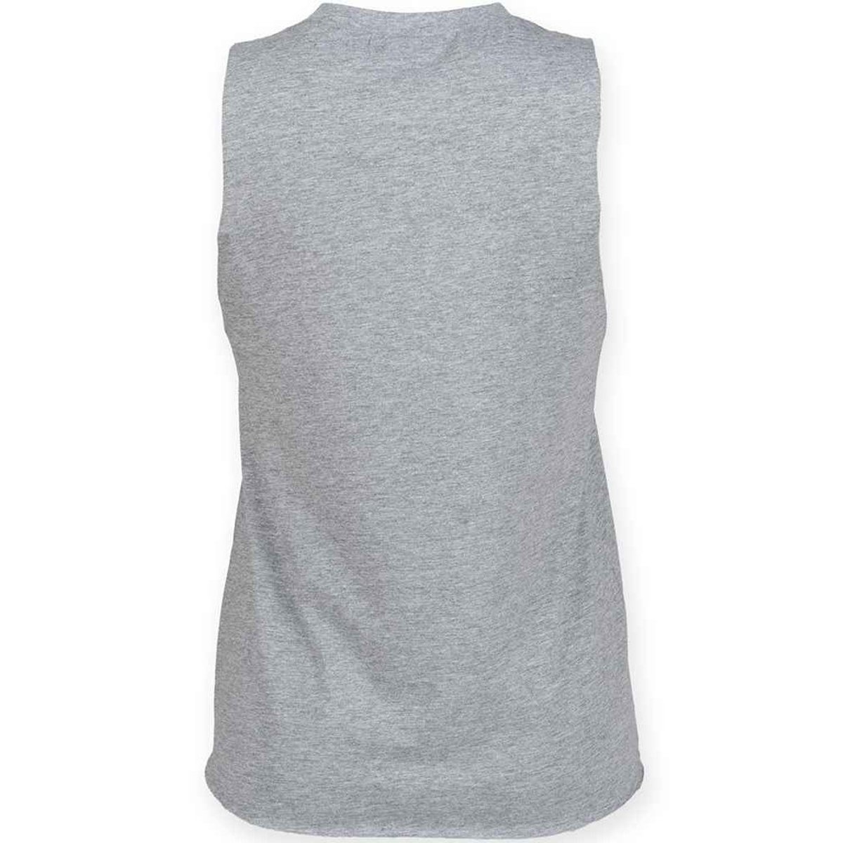 T-shirt sans manches gris, SKINNI FIT