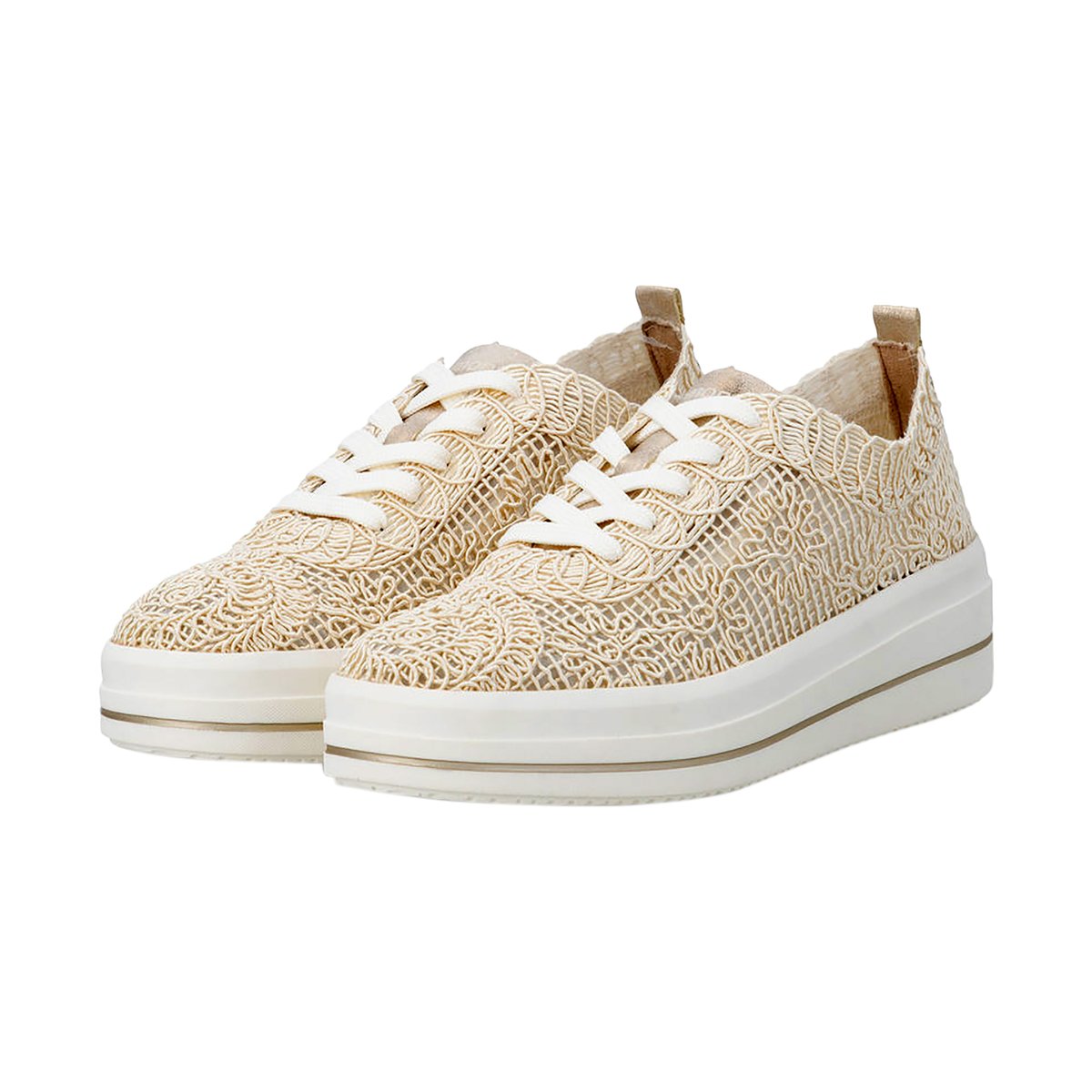 Basket Basse à Lacets Alula beige, REMONTE
