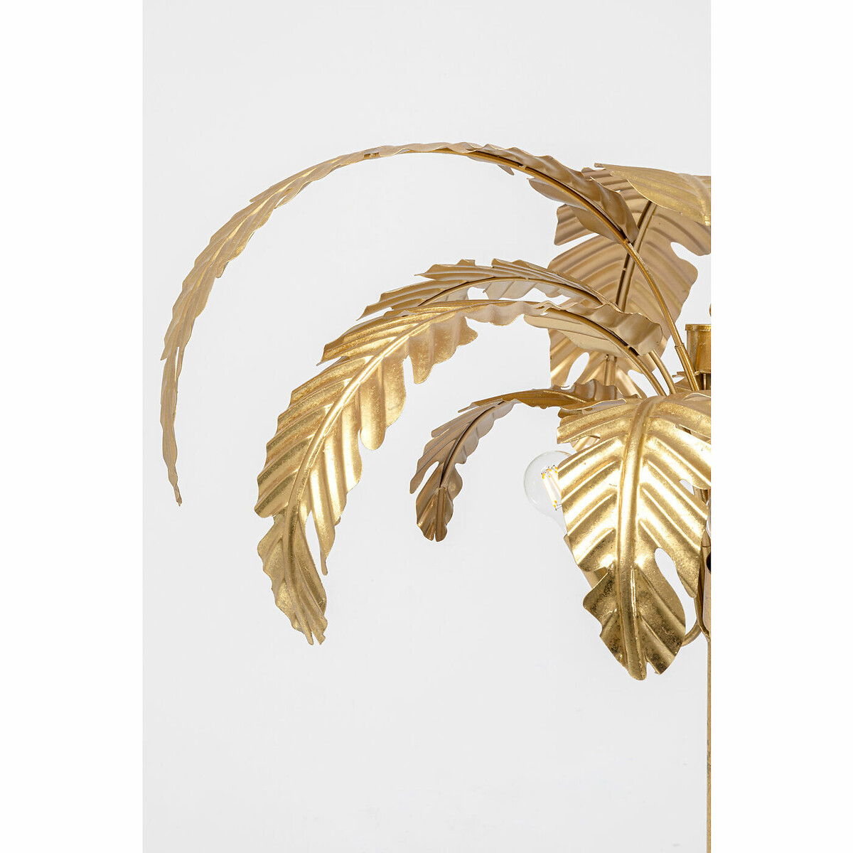 Lampada da terra Palmera 170cm color oro, KARE DESIGN