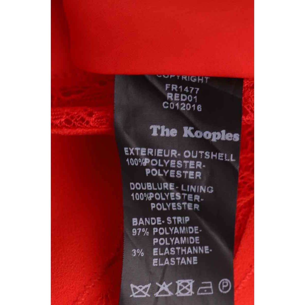 Robe - Très Bon État rouge, THE KOOPLES