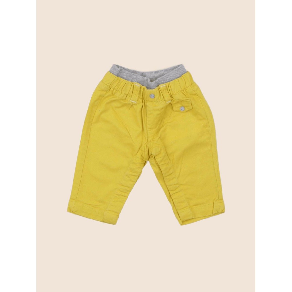 Pantalon - Très bon état jaune, VERTBAUDET