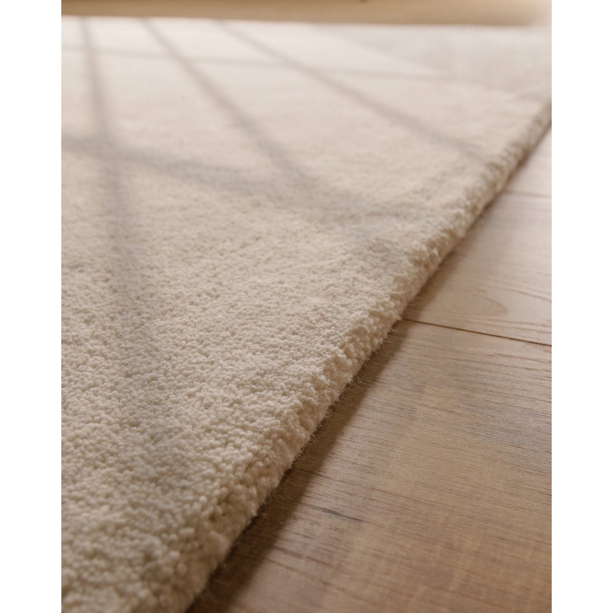 WECONhome Malibu, tufté main, laine vierge, tapis en laine, certifié OEKO-TEX® (40 x 60 cm, beige crème) ,  MALIBU ZERO beige crème, ESPRIT