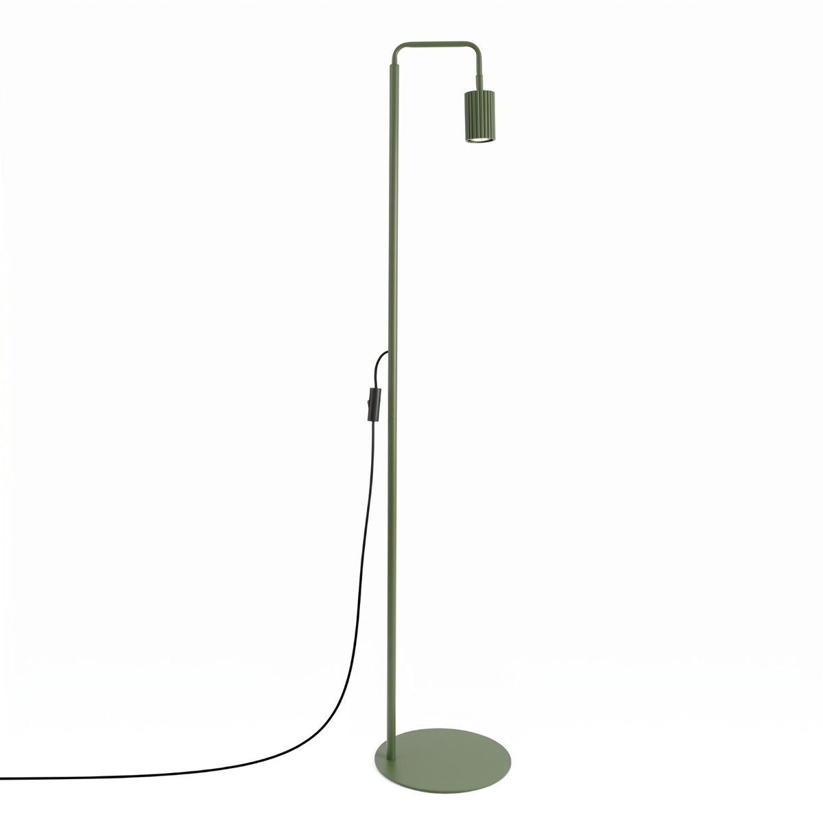 Lampadaire Aluminium Vert Olive GU10 1 KARBON vert olive, EDEN