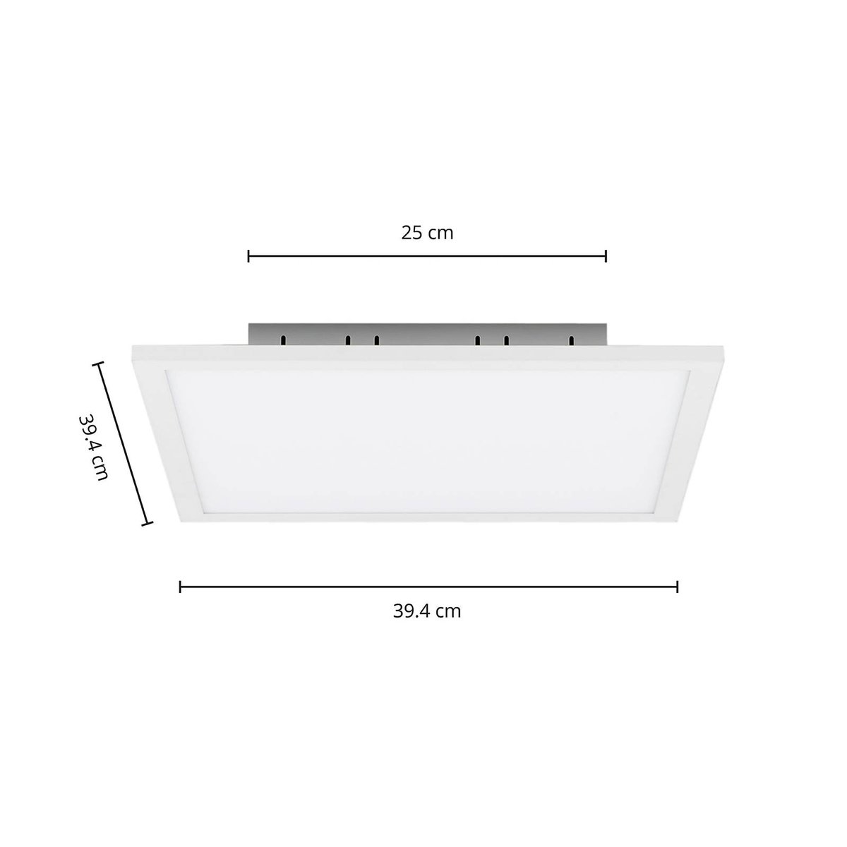 Panneau en aluminium moderneLED, Lysander blanc, (ral 9016), ARCCHIO