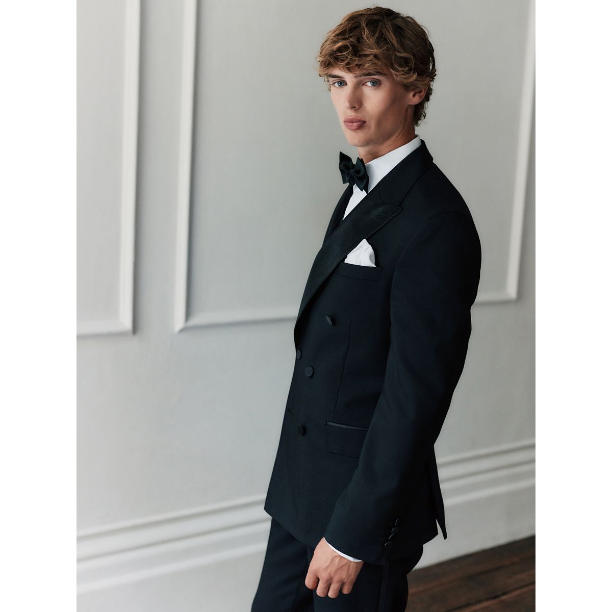 Veste de costume nova fides en laine Signature noir, NEXT