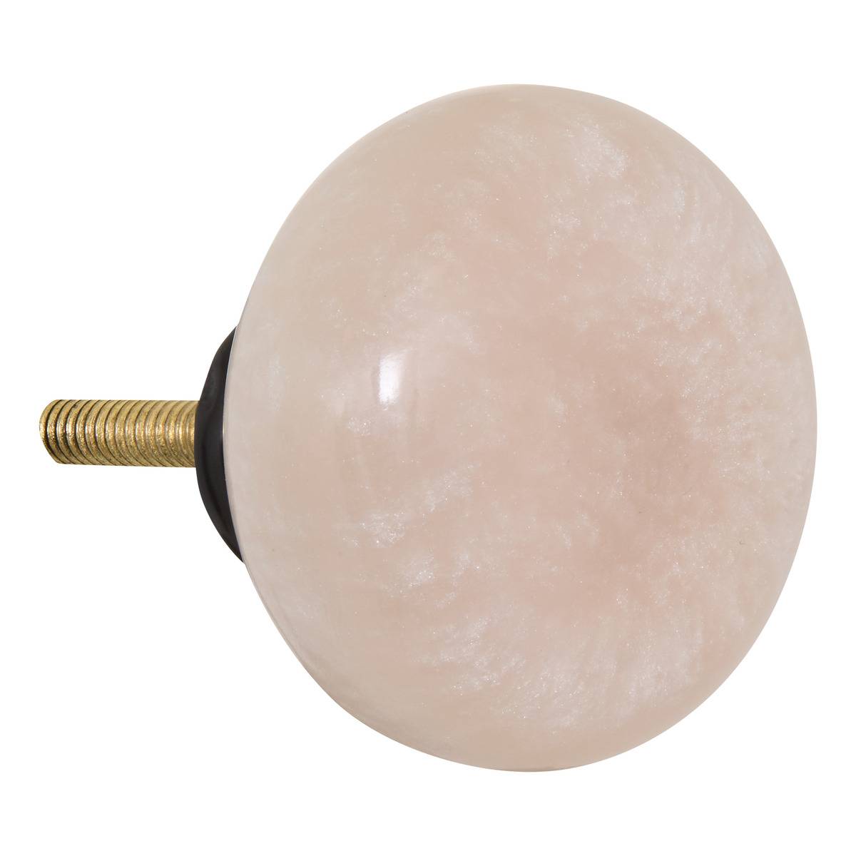 Lot de 2 boutons de meuble crème POLA creme, ATMOSPHERA