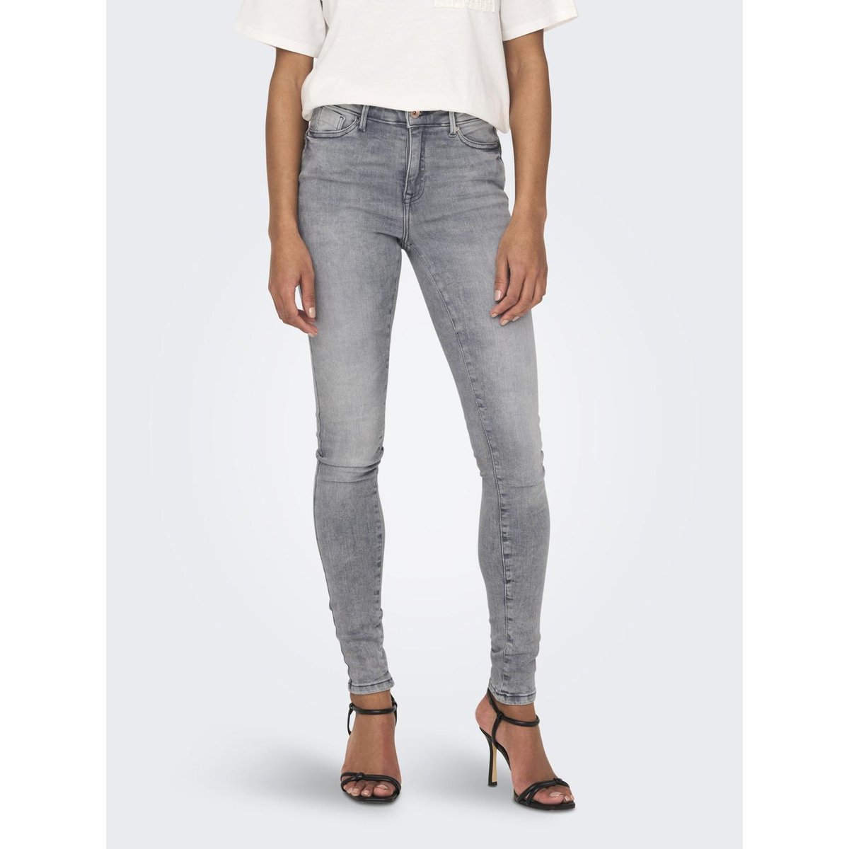 Jean Skinny grey denim, ONLY