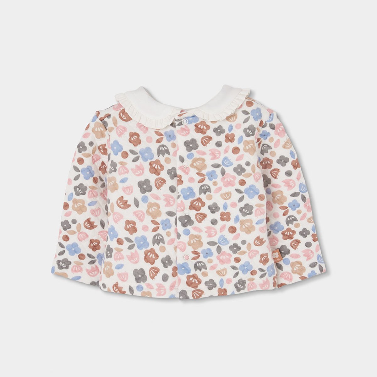Ensemble maille bébé fille imprimé fleurs multicolore, BOBOLI