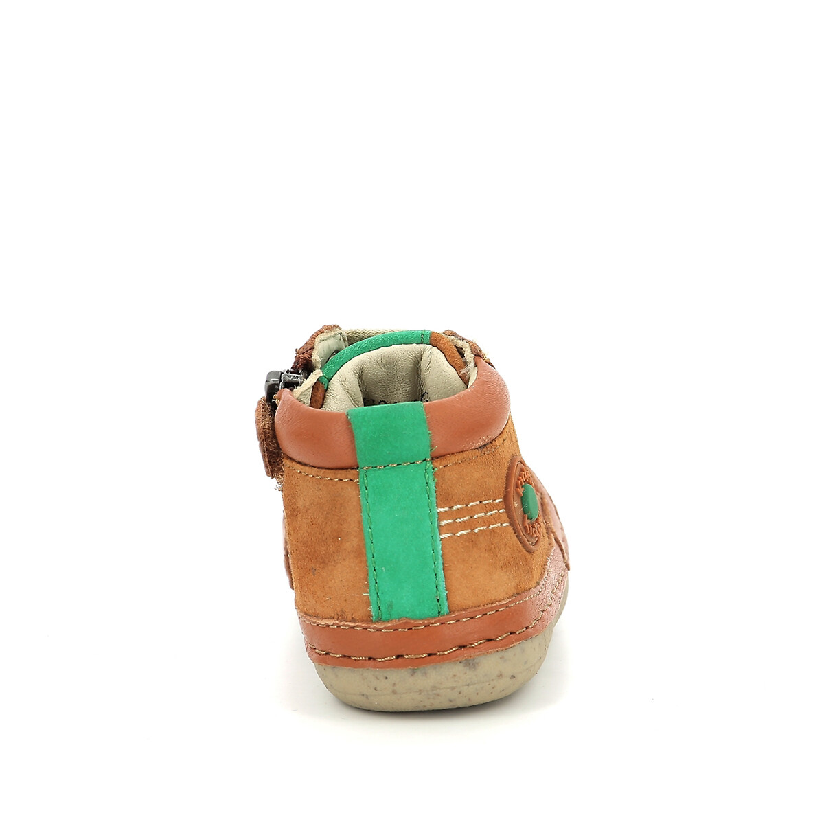 Bottillons à lacets en cuir Sonistreet camel, KICKERS