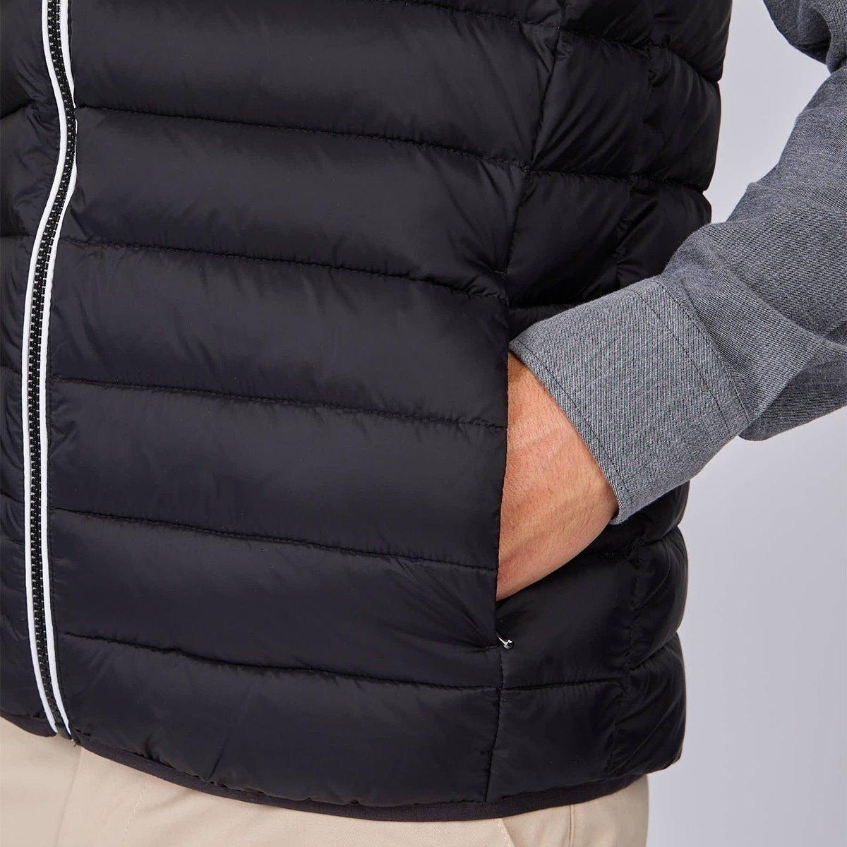 Doudoune sans manches curtis noir, MISE AU GREEN