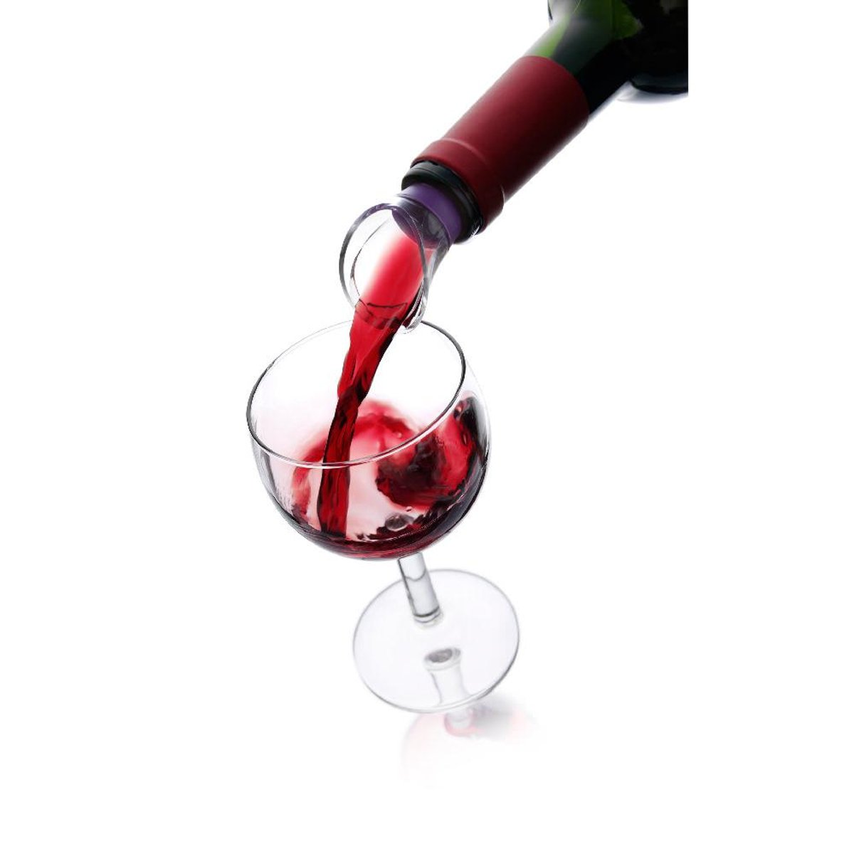 Bec verseur anti-gouttes Noir lot de 2 noir, VACU-VIN