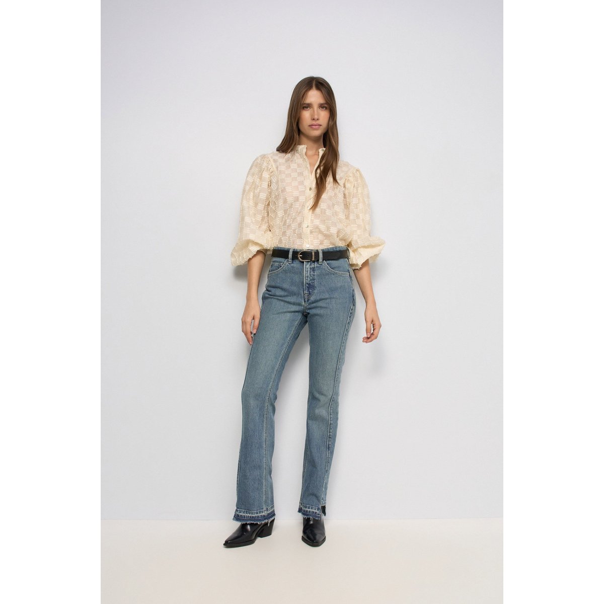 JEANS FAITH PUSH IN BOOTCUT bleu vintage, SALSA JEANS