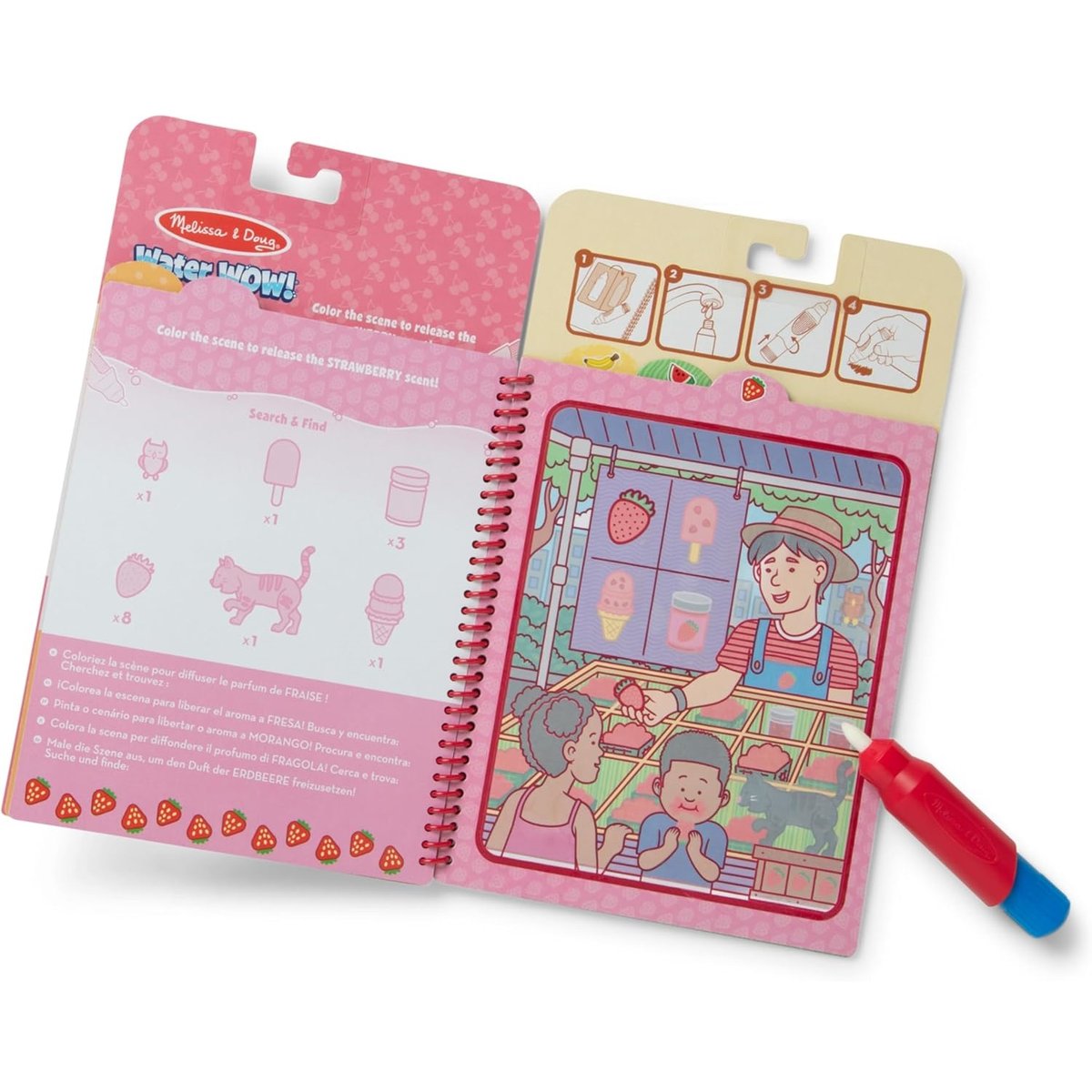 Water Wow! Fruits rose, MELISSA & DOUG