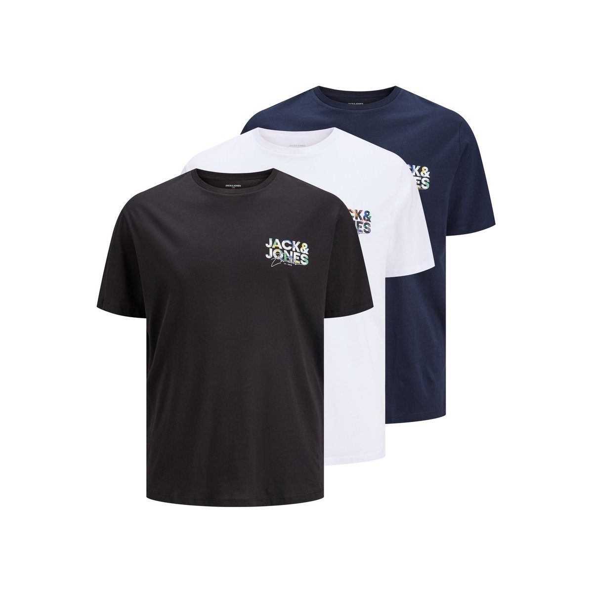 T-Shirt white, JACK & JONES
