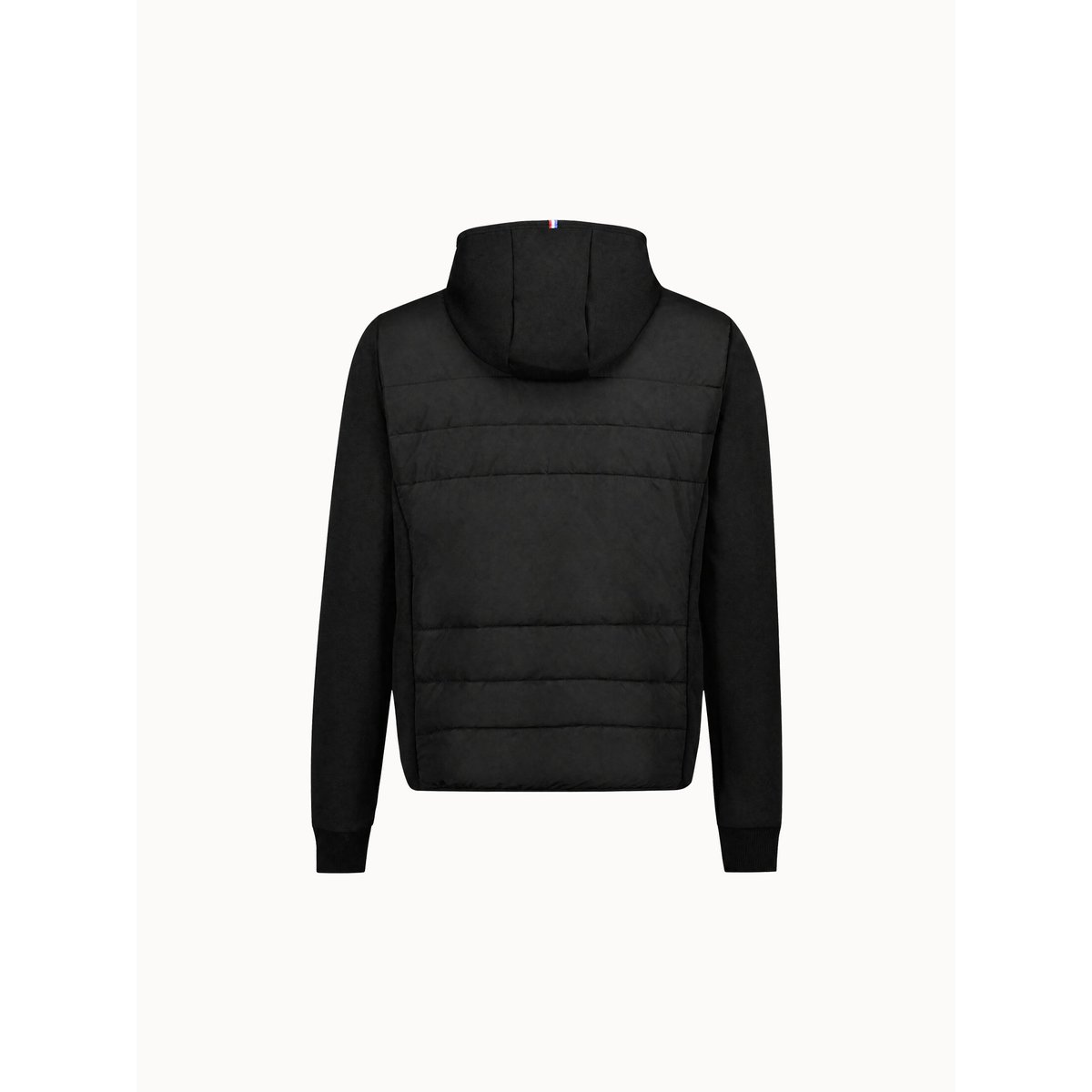 Sweat zippé à capuche Ton sur ton noir, LE COQ SPORTIF